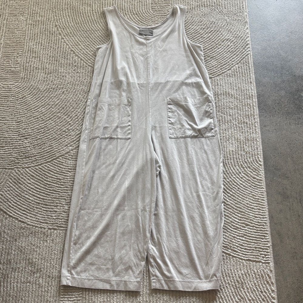 Everlane Cream Jumpsuit
